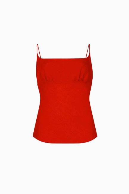 The Nicola Camisole Top in red