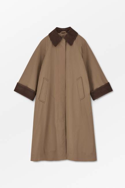 Gaby coat - Taupe brown