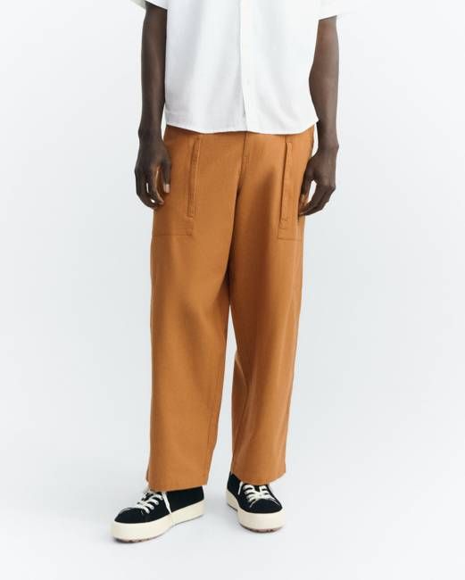 Archie orange wide pants