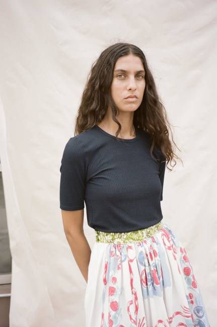 Siren Tee - Black/Navy