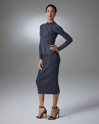 Kim Mock Neck Sweater