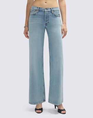 Comfort Stretch Mid Rise Wide Leg - Mid 90s