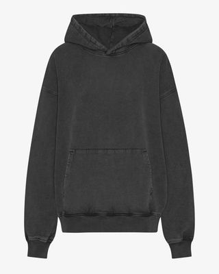 Organic Oversized Hood - Faded Black