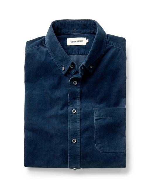 The Jack in Heather Rinsed Indigo Pincord