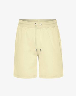 Classic Organic Sweatshorts - Soft Yellow