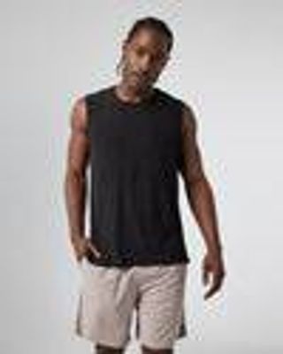 Strato Muscle Tee | Men's Black Muscle Shirt | Vuori