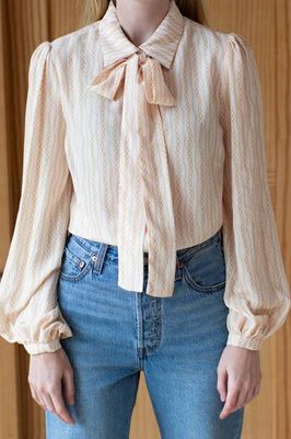 Frankie Blouse - Delicate Chain Gold