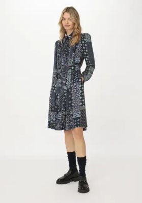 WUNDERKIND X HESSNATUR paisley dress made of LENZING™ ECOVERO™