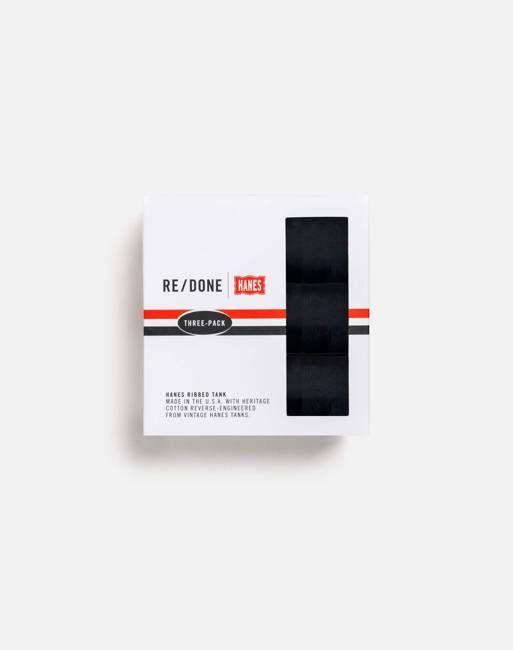 Ribbed Tank 3 Pack - Black