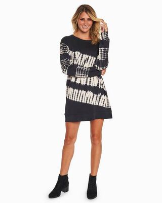 Cecily Tie Dye Sweatshirt Dress