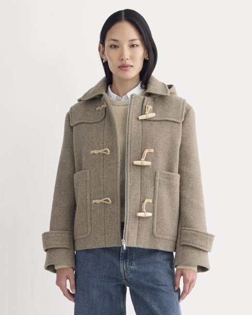 The ReWool Duffle Coat | Heather Taupe