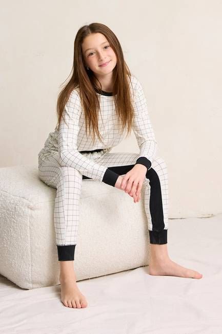 Kids Long Sleeve + Lounge Pant PJ Set