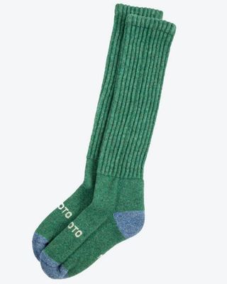 ROTOTO Merino Wool Lambs Green Socks