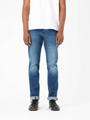 MEN'S SLIM JEANS FLAMINGO GINGER BLUE