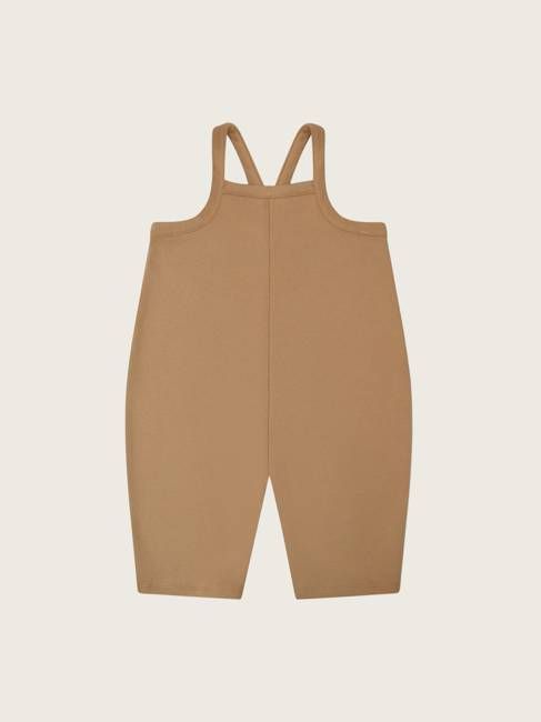 Biscuit Oversized Dungarees