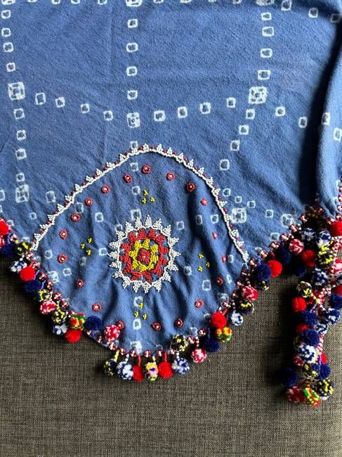 Dnm/Red/Wht Datu Tangkulo Scarf (Indigenous)