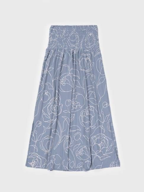 Smocked Skirt | Garden Rose