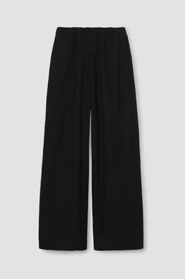 Zoya-May Cotton Linen Trousers in Black