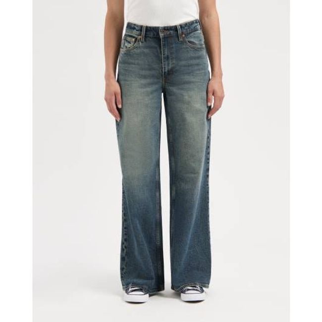 Harper Loose Flare Retro Blue