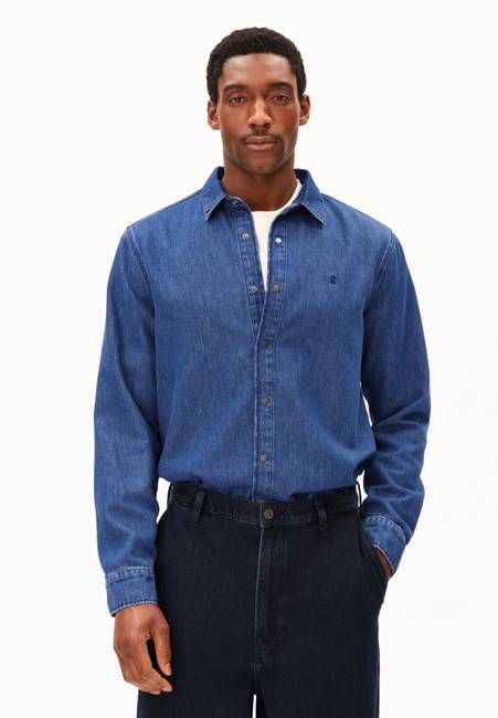 KLASSISCHES JEANS-HEMD