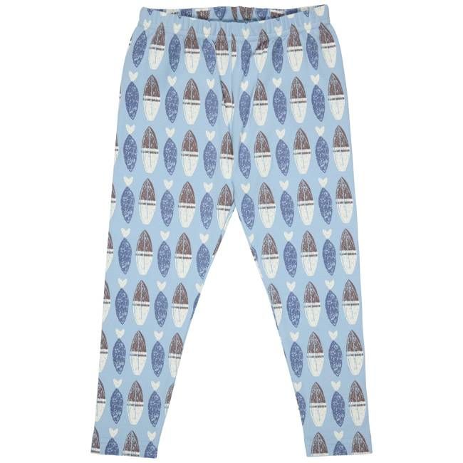 Leggings - Surfboards, Blue