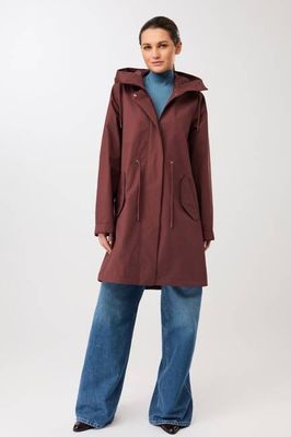 Langer Parka mit Leistentasche (Rubywood)