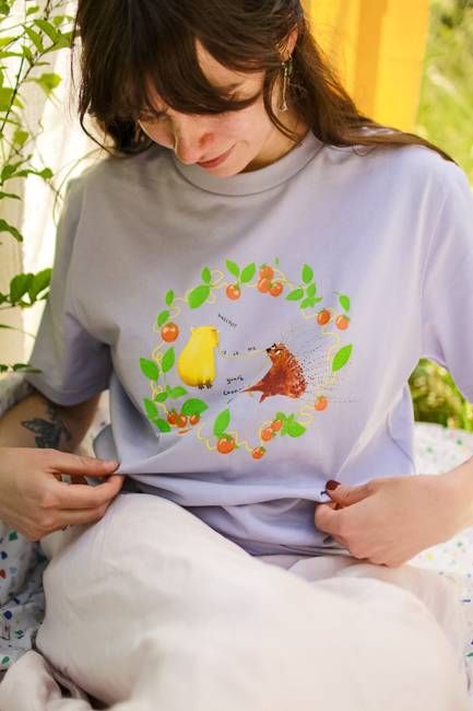 ZeppelinMoon- Is it me you’re cookin’ for? Collaboration Charity Tee, for Tiggywinkles Wildlife Hospital