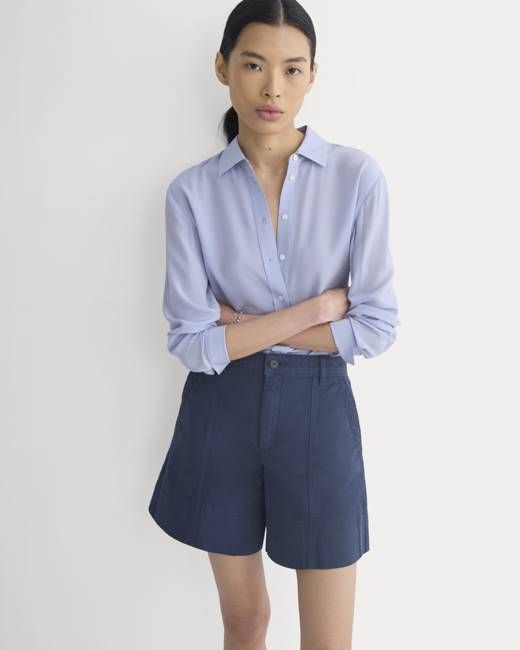 Seamed Everywhere Short | Navy