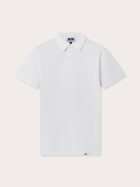 Men's White Pensacola Polo Shirt