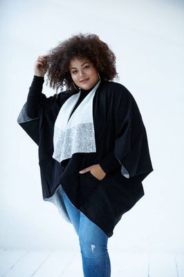 JULAHAS+ Cotton Kimono Sky