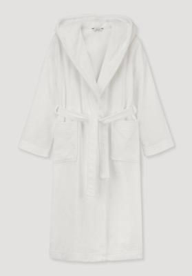 Long bathrobe Relaxed made of pure organic cotton