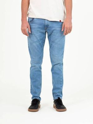 FLAMINGO BRIGHT BLUE MEN'S SLIM JEANS