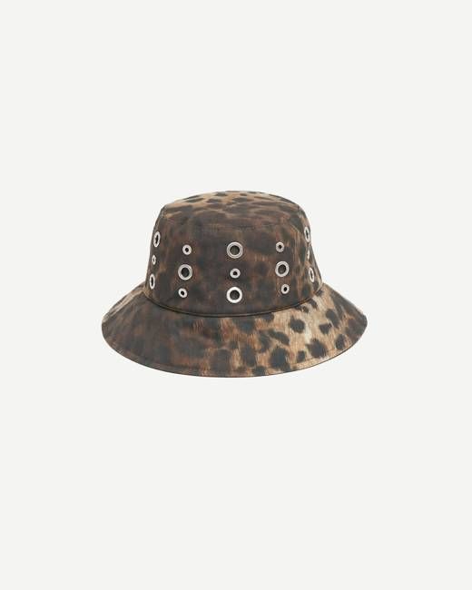 Slick Bucket Hat Leopard