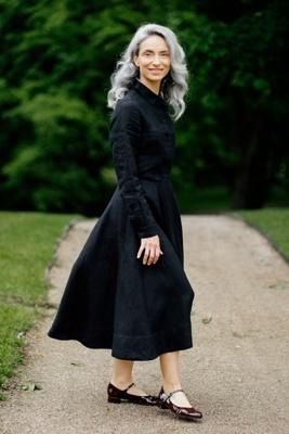 Frida – Linen Dress with Shirt Collar