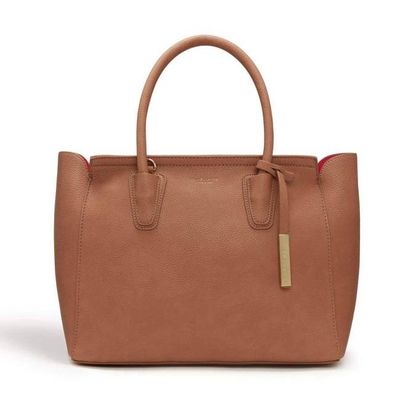Grant Brown Vegan Shoulder Bag (Waiting List - Arrives 11th Jan 2026)