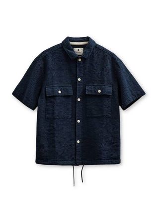 Anerkjendt Akotto Seersucker SS Overshirt