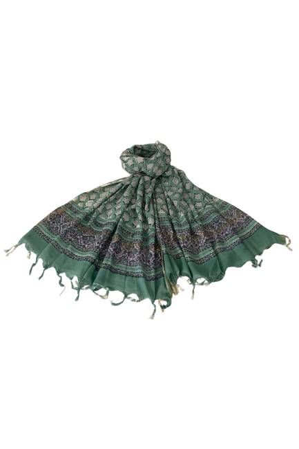 Cotton Blockprint Stole No. 32 Jodhpur Edit