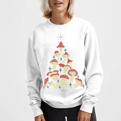 Christmush Tree Christmas Jumper (Unisex)