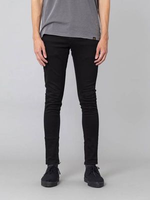 DUTRONC DEEP BLACK MEN'S SKINNY JEANS