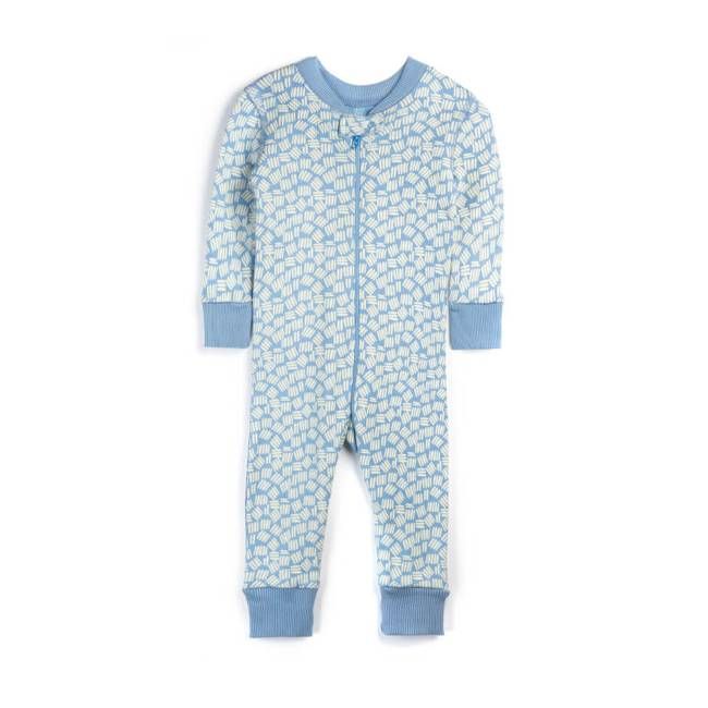 100% Organic Cotton One-piece Baby Pajamas: New Prints
