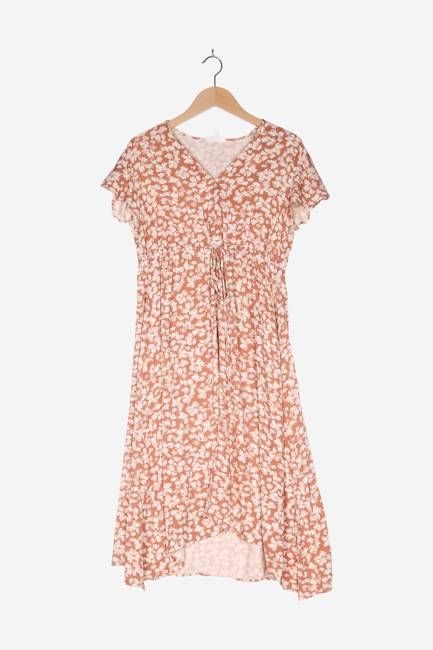 Webkleid mit Alloverprint RS