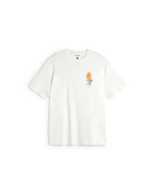 Thinking Mu Aaron Crayon Flower T-Shirt