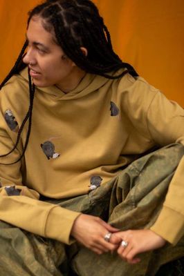 Opossums Oversized Boxy Hoodie