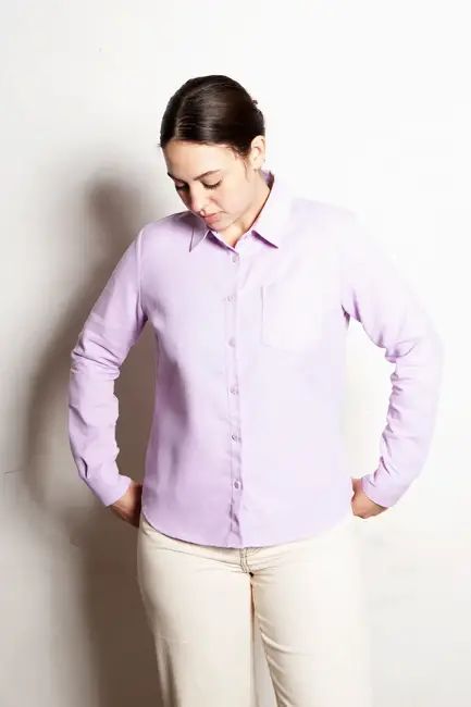 Duurzame blouse Zihull | wisteria - common | era