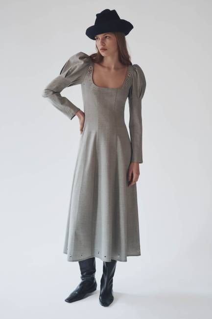 Portia Portese Long Sleeve Dress