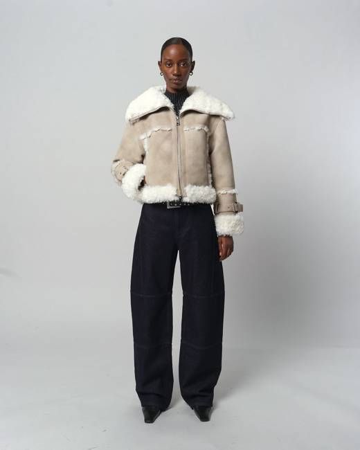 Sample Rey Suede Coat