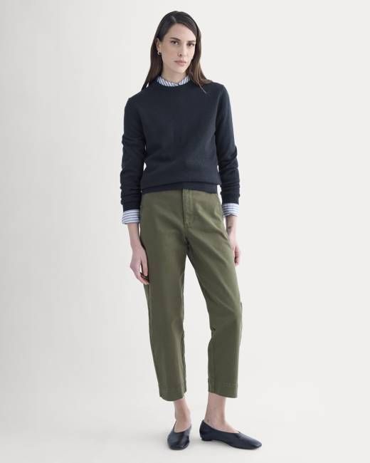 The Utility Straight-Leg Pant | Olive Night | 28.5" Inseam