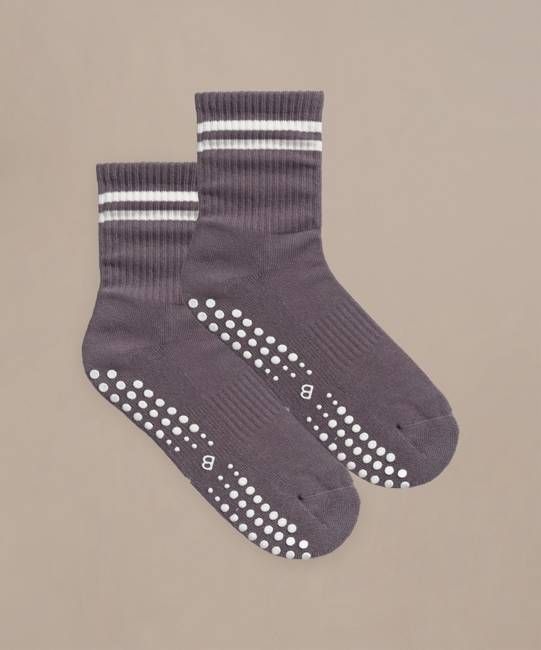 Pilates Grip Crew Socks - 1 pair