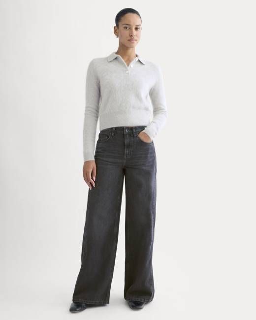 Paneled Ultra Wide-Leg Jean | Twilight