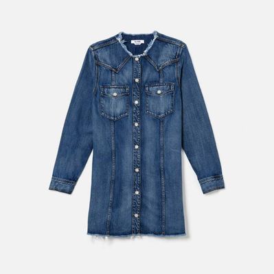The Riley Mini Dress - Viper Blue